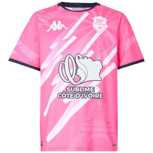 Maillot Stade Français Paris Domicile Sublime Côte d'Ivoire - Kappa