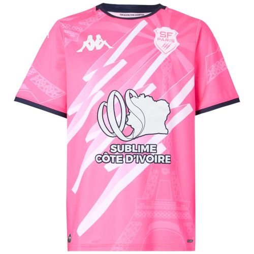 Maillot Stade Français Paris Domicile Sublime Côte d'Ivoire - Kappa