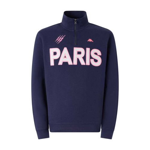 Sweat 1/4 Zip Robe Di KAPPA Stade français Paris 25/26