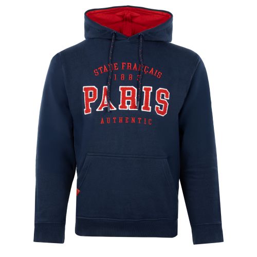 Sweat Stade Français Paris Tour Eiffel Bleu Marine