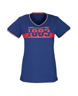 T-shirt Trendy 1883 Stade Français Paris Marine Femme